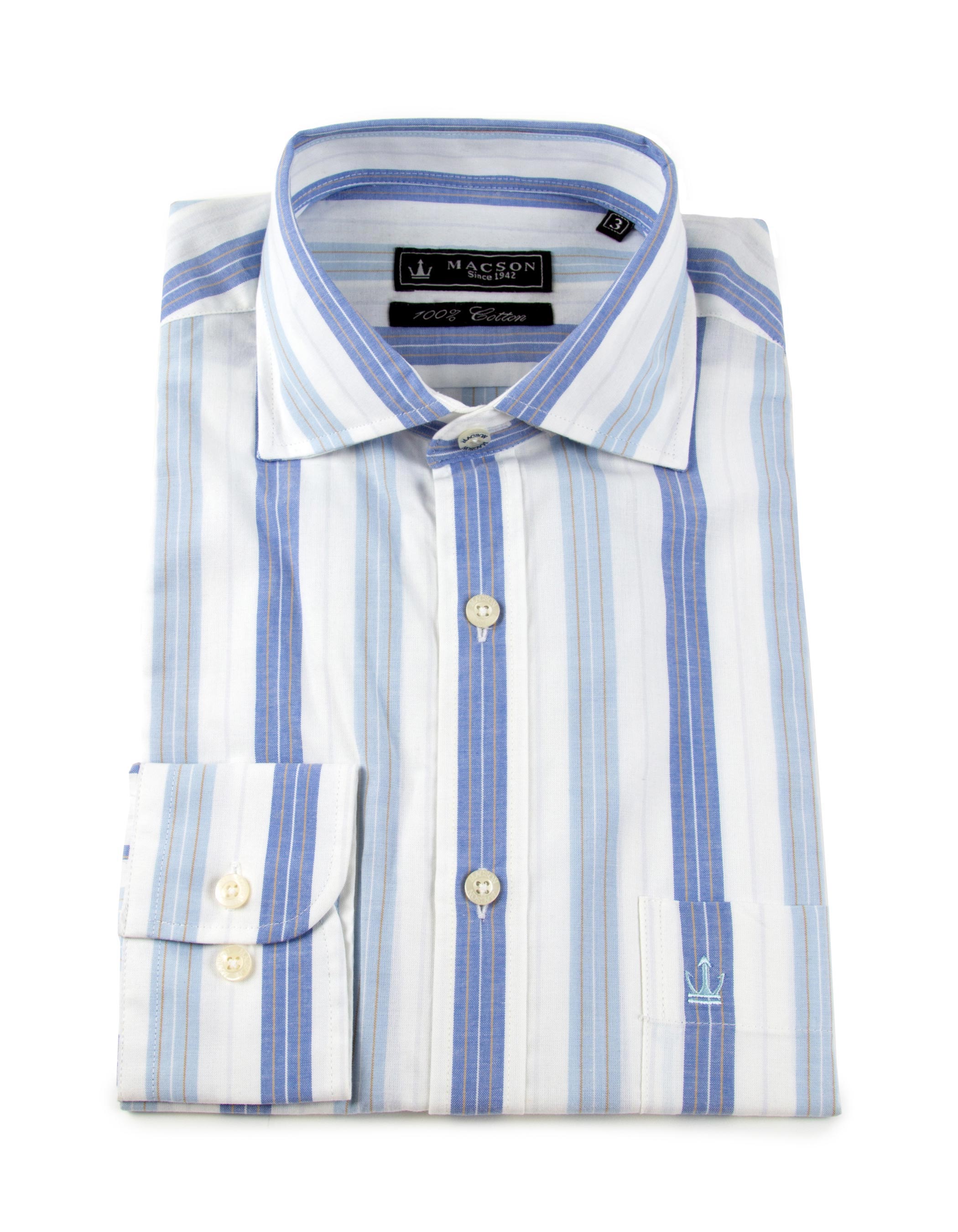 Striped cotton shirt 1