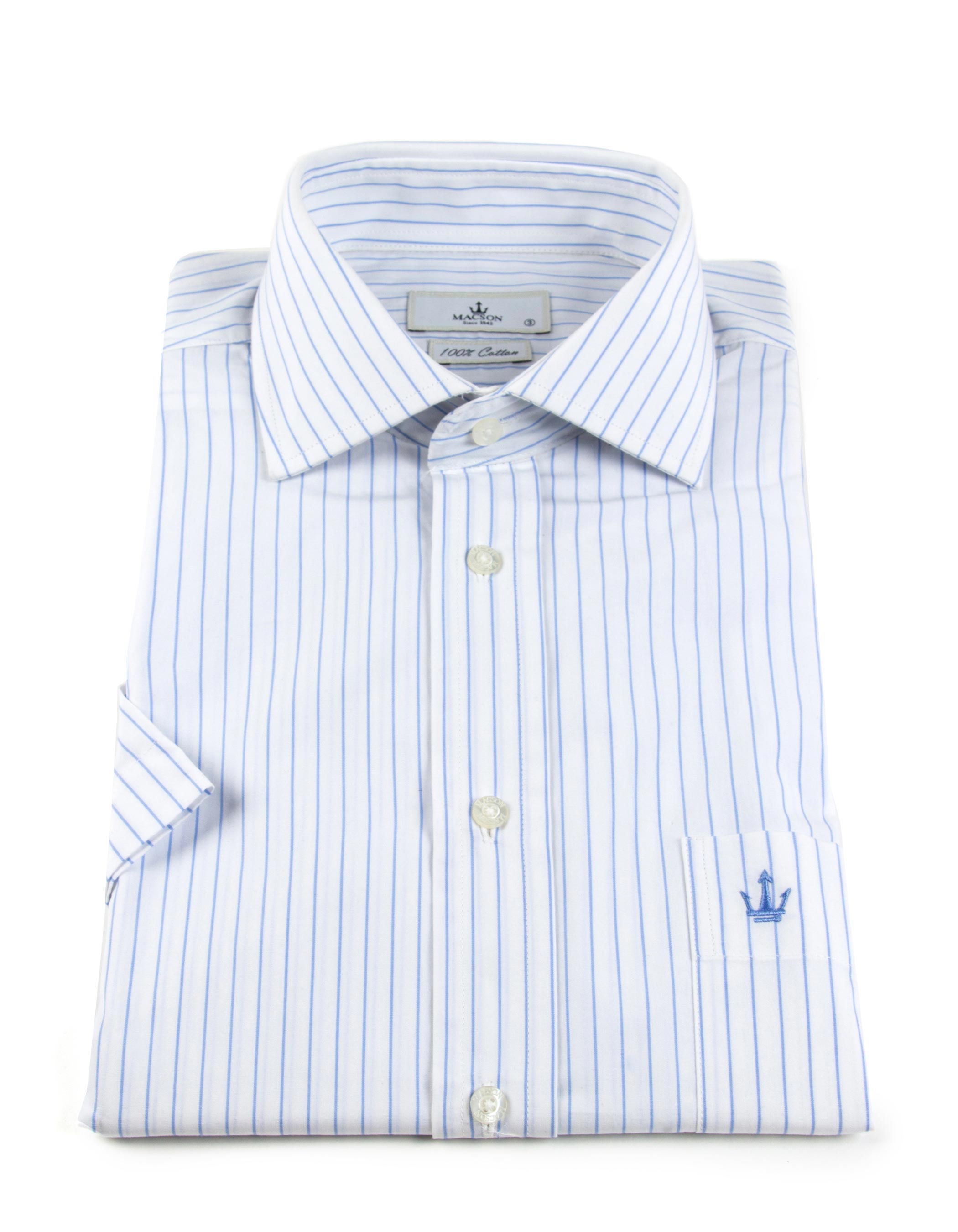Short sleeve cotton shirt 1