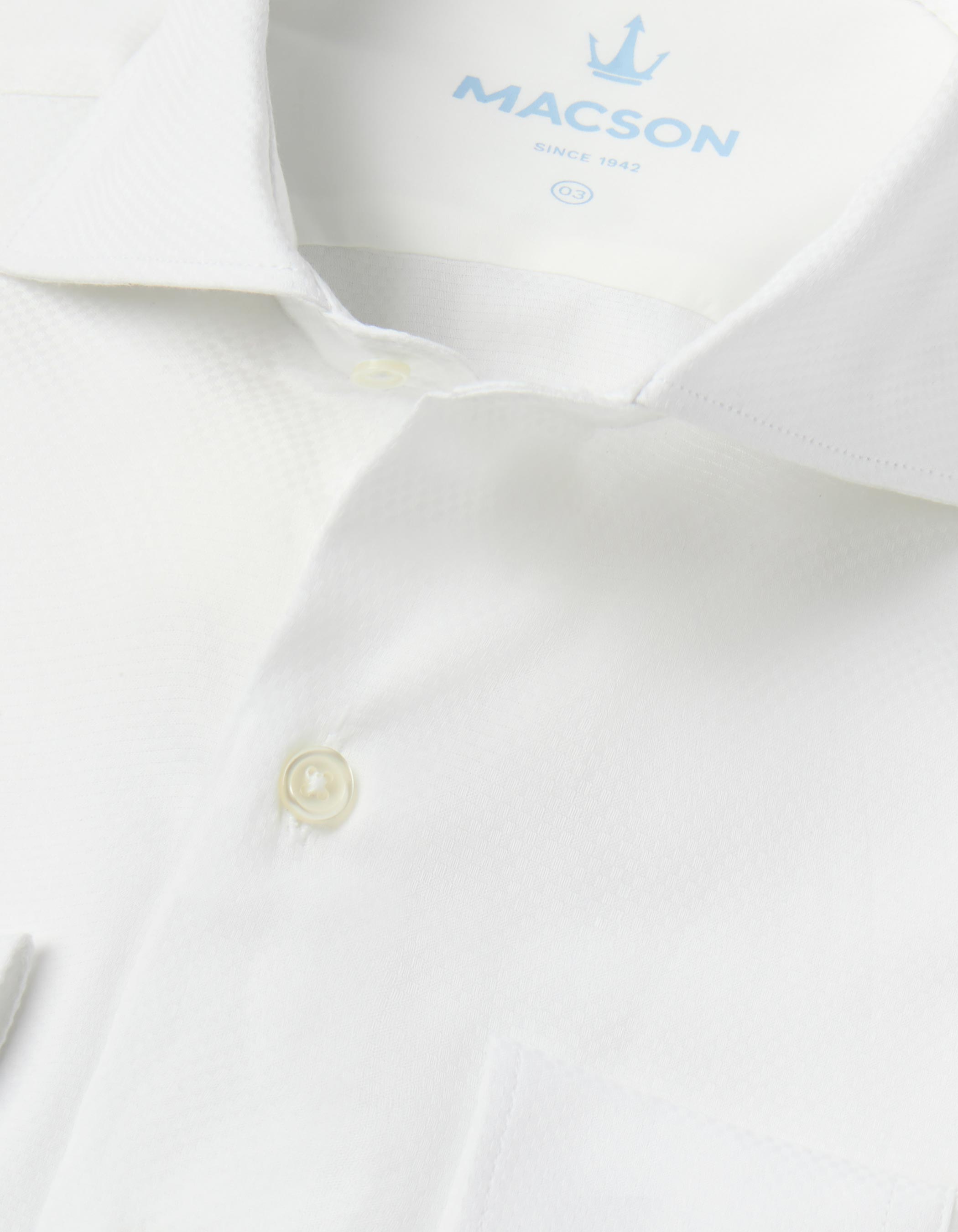 White textured shirt 2