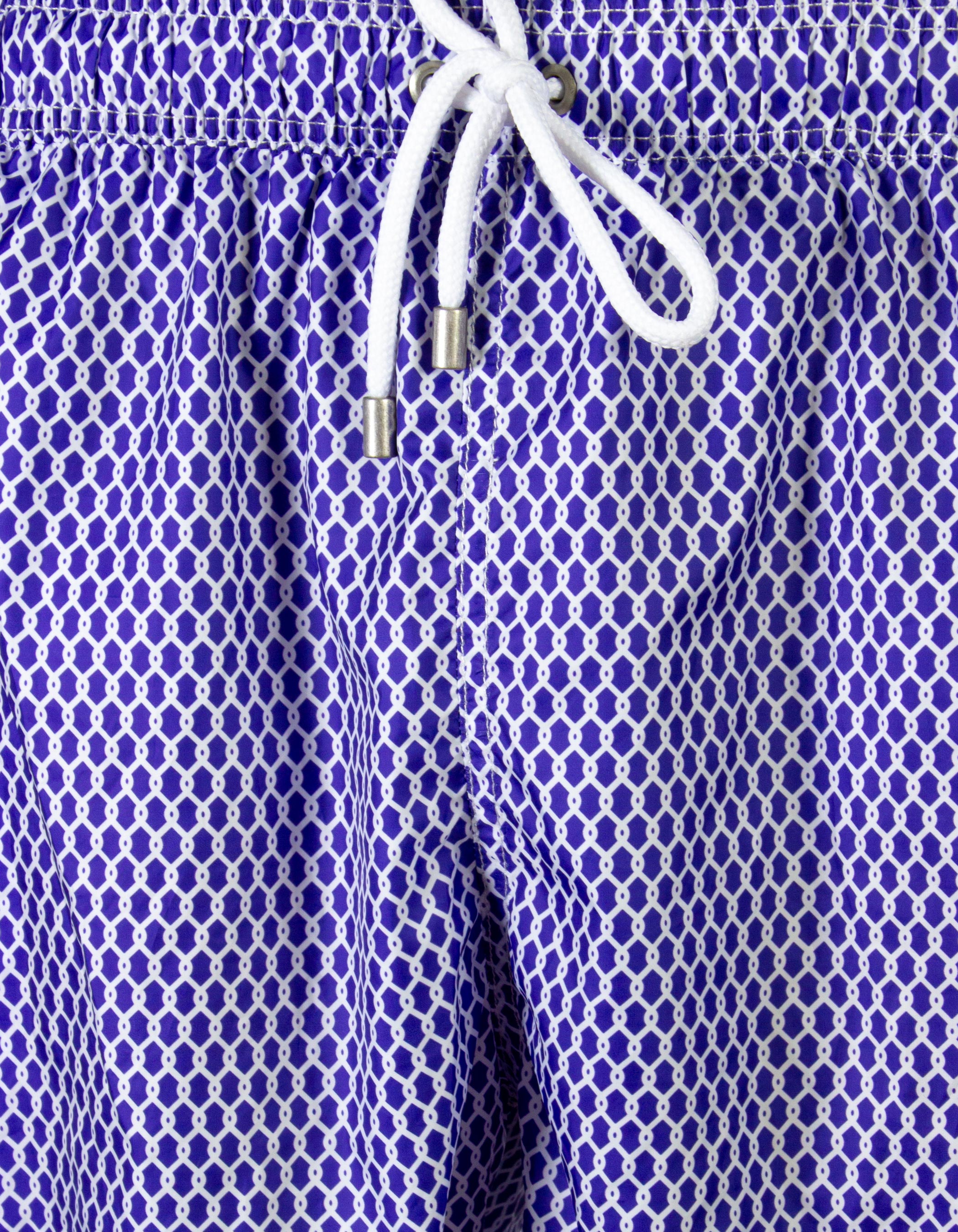 Lilac printed swimsuit 1