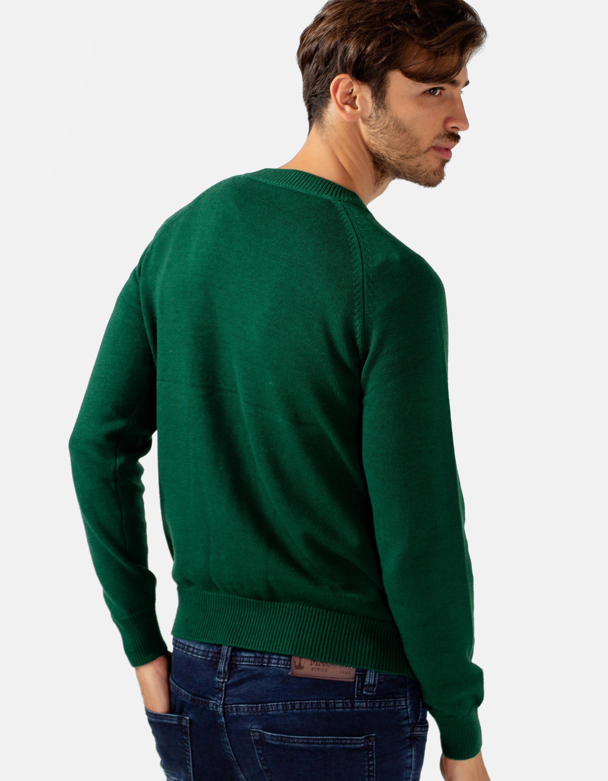 green round neck jumper