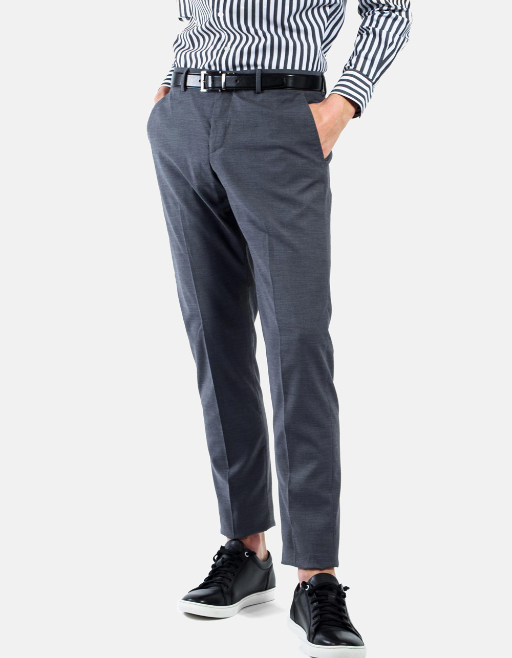 pantalon gris hombre vestir