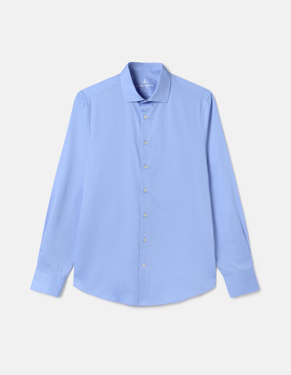 Plain blue shirt