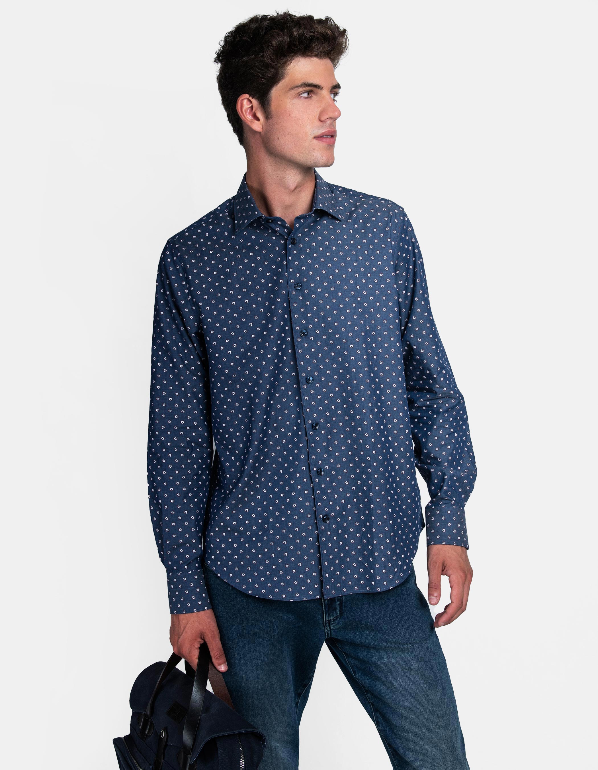 denim colour shirt