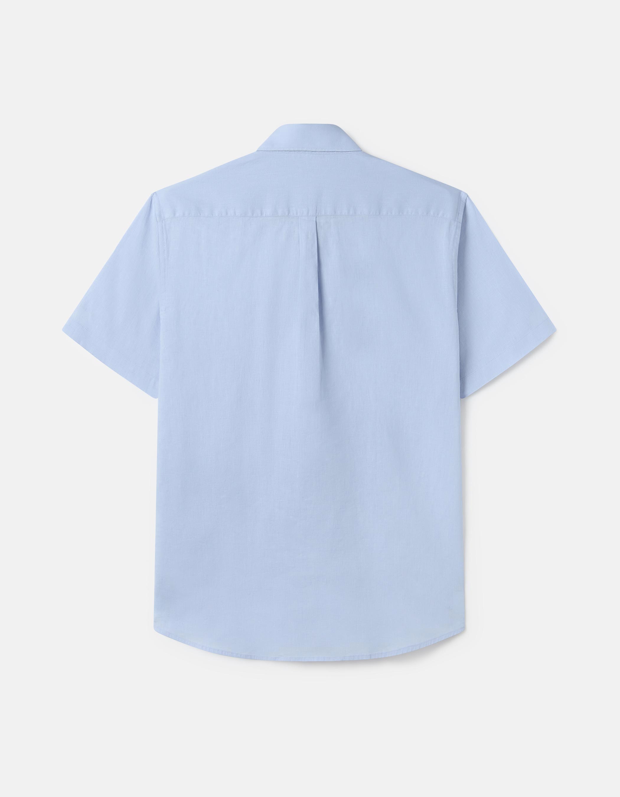 Linen and cotton short sleeve shirt. 1